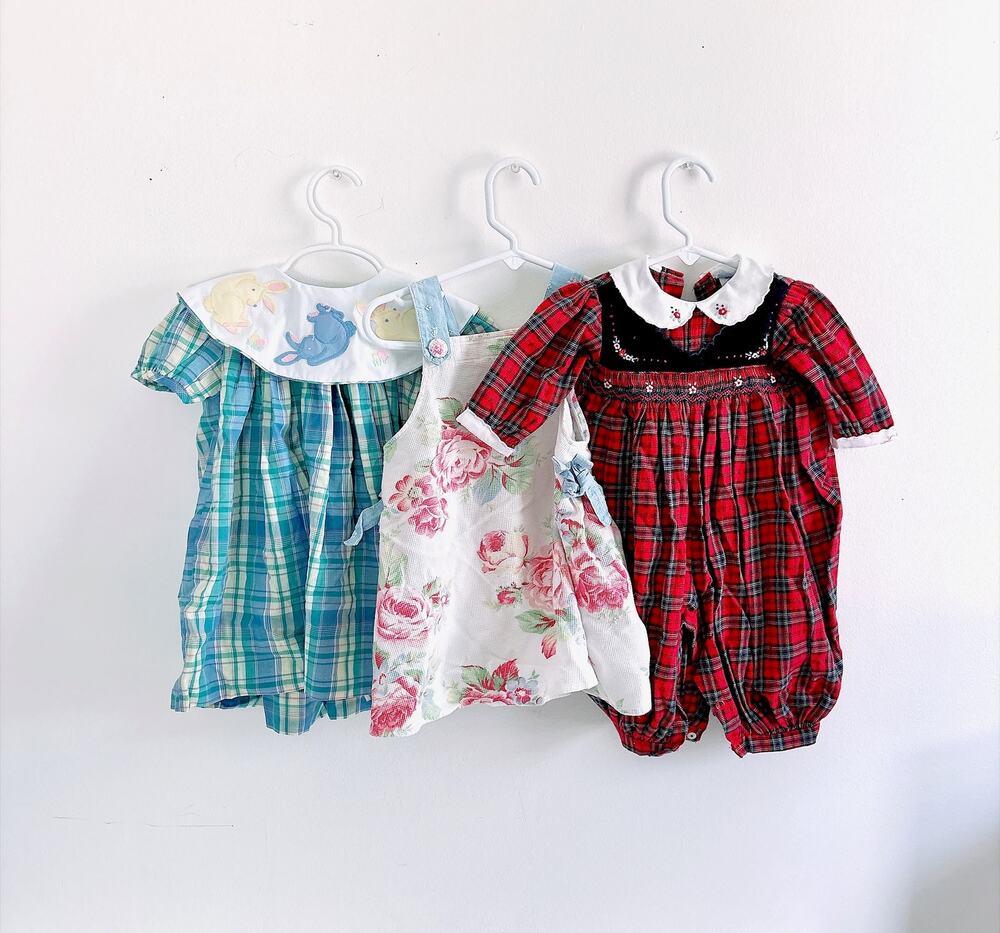 Set of 3 Vintage Children's Clothing